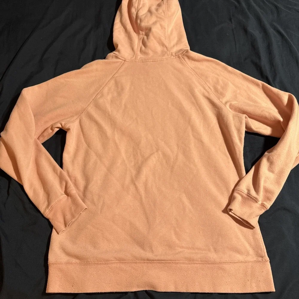 The North Face Hoodie Womens XL‎ Pink Logo Pullover Sweatshirt Outdoor - Picture 7 of 8